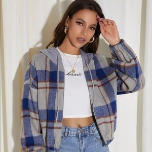 SHEIN cropped Jacket